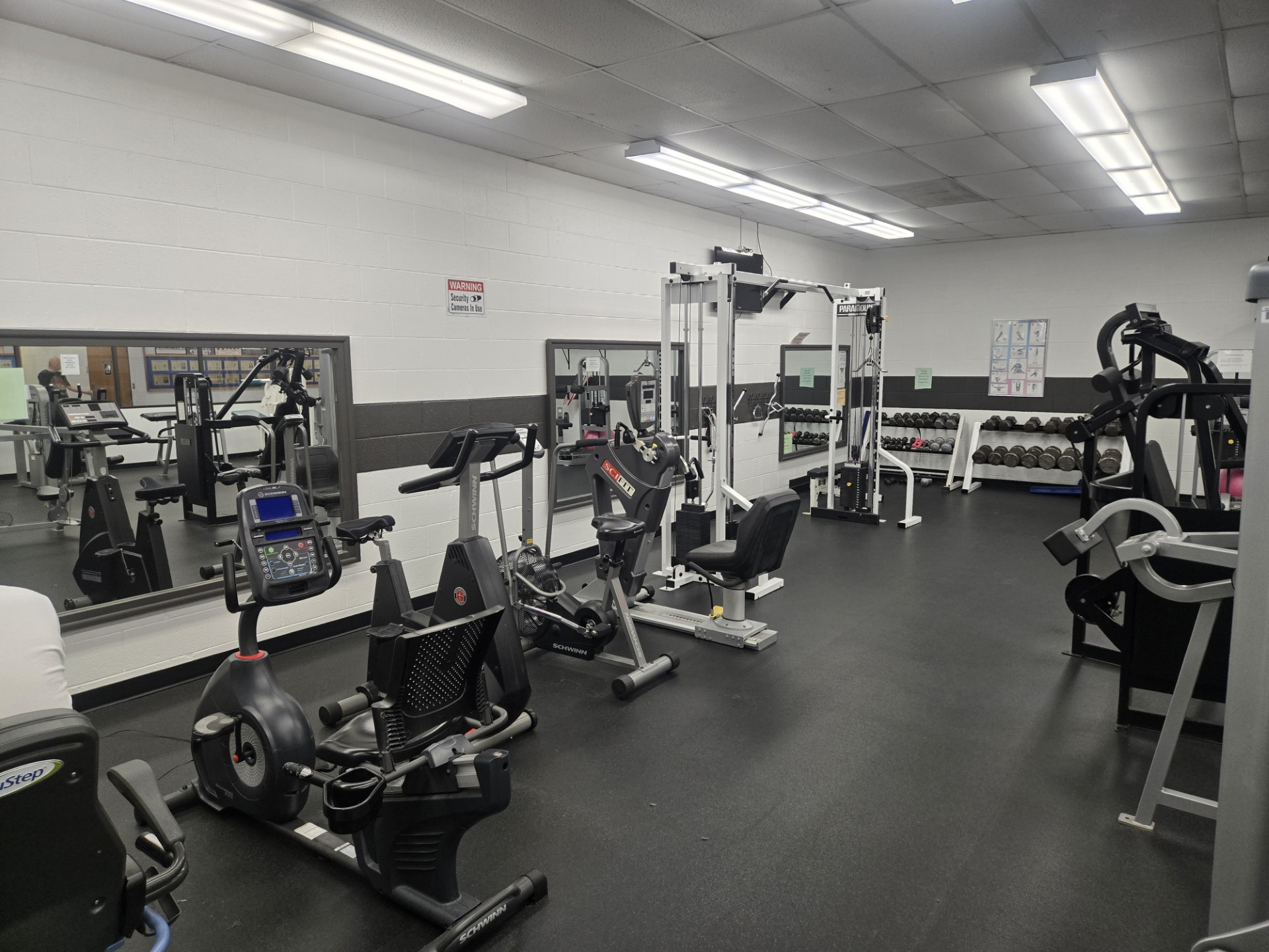 Bay County Community Center Fitness Center Equipment